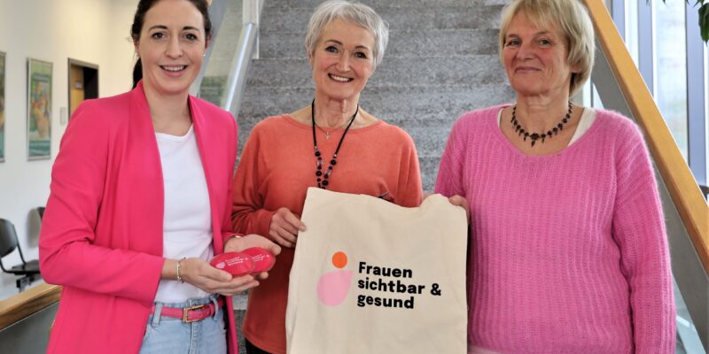 Frauen sichtbar & gesund“ – Engagement für Frauengesundheit mit Herz und Energie.